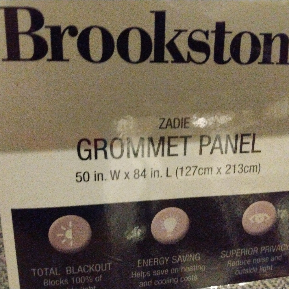 NEW CURTAIN PANELS WITH GROMMETS